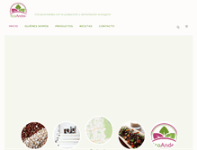 Tablet Screenshot of productosecoandes.com